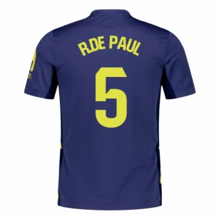 Atlético Madrid Fußballtrikot 2025-26 R. De Rodrigo De Paul #5 Auswärtstrikot Herren