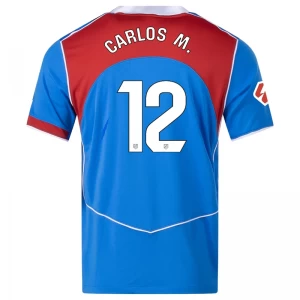 Atlético Madrid Fußballtrikot Carlos M 2025-26 Ausweichtrikot Herren