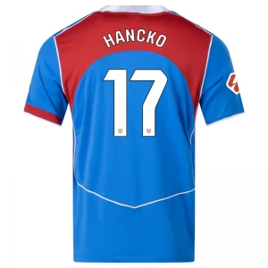 Atlético Madrid Fußballtrikot Hancko 2025-26 Ausweichtrikot Herren