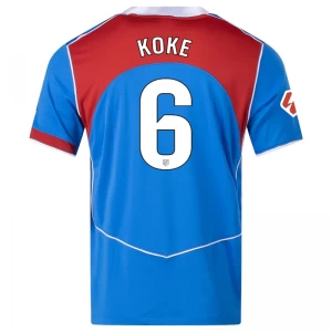 Atlético Madrid Fußballtrikot Koke #6 2025-26 Ausweichtrikot Herren