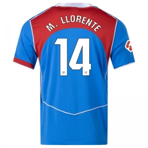 Atlético Madrid Fußballtrikot M. Llorenete #14 2025-26 Ausweichtrikot Herren
