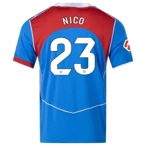 Atlético Madrid Fußballtrikot Nico #23 2025-26 Ausweichtrikot Herren