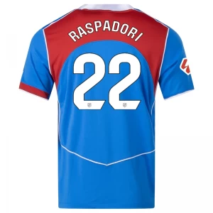 Atlético Madrid Fußballtrikot Raspadori #22 2025-26 Ausweichtrikot Herren