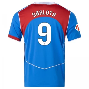 Atlético Madrid Fußballtrikot Sorloth #9 2025-26 Ausweichtrikot Herren