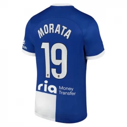 Atlético Madrid Fußballtrikots 2023-24 Alvaro Morata #19 Auswärtstrikot Herren