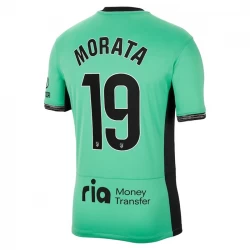 Atlético Madrid Fußballtrikots Alvaro Morata #19 2023-24 Ausweichtrikot Herren