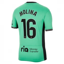 Atlético Madrid Fußballtrikots Molina #16 2023-24 Ausweichtrikot Herren