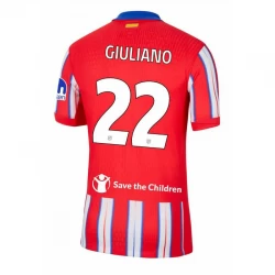 Atlético Madrid Giuliano #22 Fußballtrikot 2024-25 UCL Heimtrikot Herren