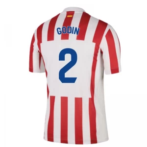 Atlético Madrid Godin #2 Fußballtrikot 2025-26 Heimtrikot Herren
