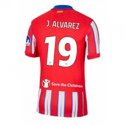 Atlético Madrid J. Alvarez #19 Fußballtrikot 2024-25 UCL Heimtrikot Herren