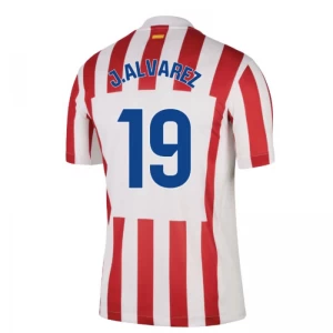 Atlético Madrid J. Alvarez #19 Fußballtrikot 2025-26 Heimtrikot Herren