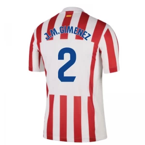 Atlético Madrid J. M. Gimenez #2 Fußballtrikot 2025-26 Heimtrikot Herren