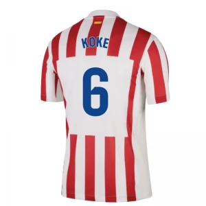 Atlético Madrid Koke #6 Fußballtrikot 2025-26 Heimtrikot Herren