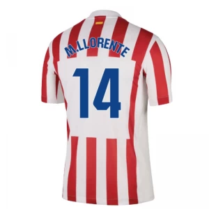 Atlético Madrid M. Marcos Llorente #14 Fußballtrikot 2025-26 Heimtrikot Herren