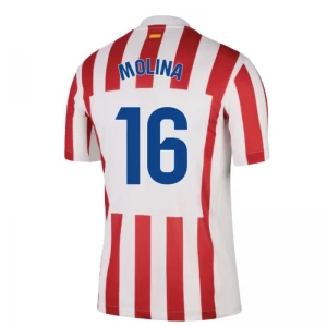 Atlético Madrid Molina #16 Fußballtrikot 2025-26 Heimtrikot Herren