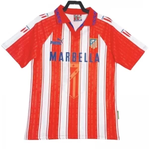 Atlético Madrid Retro Trikot 1995-96 Heim Herren