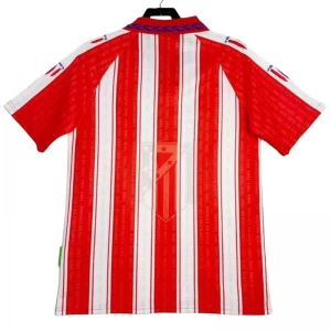 Atlético Madrid Retro Trikot 1995-96 Heim Herren