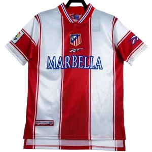 Atlético Madrid Retro Trikot 1999-00 Heim Herren