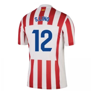 Atlético Madrid S. Lino #12 Fußballtrikot 2025-26 Heimtrikot Herren