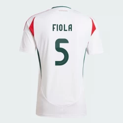 Attila Fiola #5 Ungarn Fußballtrikots EM 2024 Auswärtstrikot Herren