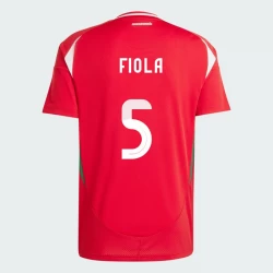 Attila Fiola #5 Ungarn Fußballtrikots EM 2024 Heimtrikot Herren