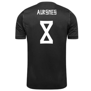 Aursnes #8 Norwegen Fußballtrikot WM 2026 Auswärtstrikot Herren