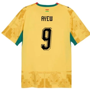Ayew #9 Ghana Fußballtrikot WM 2026 Auswärtstrikot Herren