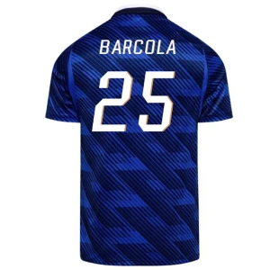 Barcola #25 Frankreich Fußballtrikot WM 2026 Heimtrikot Herren