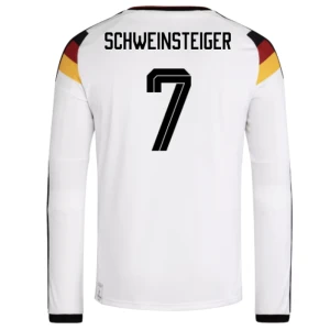 Bastian Schweinsteiger #7 Deutschland Fußballtrikot WM 2026 Heimtrikot Herren Langarm