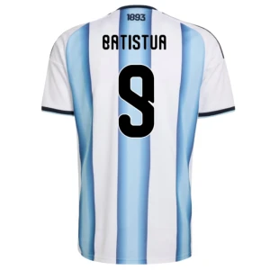 Batistua #9 Argentinien Fußballtrikot WM 2026 Heimtrikot Herren