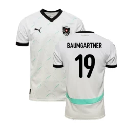 Baumgartner #19 Österreich Fußballtrikot EM 2024 Auswärtstrikot Herren