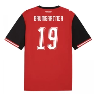 Baumgartner #19 Österreich Fußballtrikot WM 2026 Heimtrikot Herren