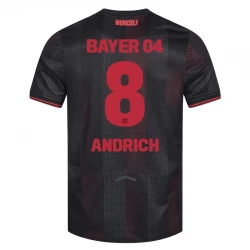 Bayer 04 Leverkusen Andrich #8 Fußballtrikot 2025-26 Heimtrikot Herren