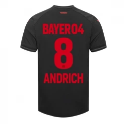 Bayer 04 Leverkusen Andrich #8 Fußballtrikots 2023-24 Heimtrikot Herren