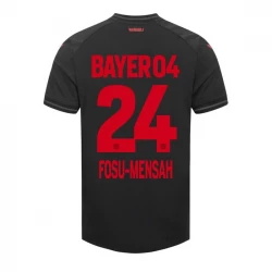 Bayer 04 Leverkusen Fosu-Mensah #24 Fußballtrikots 2023-24 Heimtrikot Herren