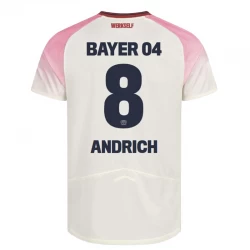 Bayer 04 Leverkusen Fußballtrikot 2025-26 Andrich #8 Auswärtstrikot Herren