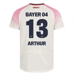 Bayer 04 Leverkusen Fußballtrikot 2025-26 Arthur #13 Auswärtstrikot Herren