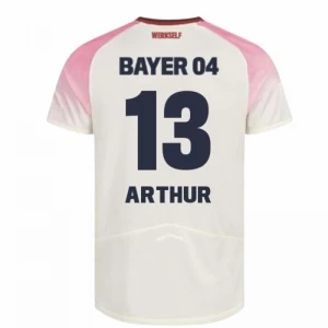 Bayer 04 Leverkusen Fußballtrikot 2025-26 Arthur #13 Auswärtstrikot Herren