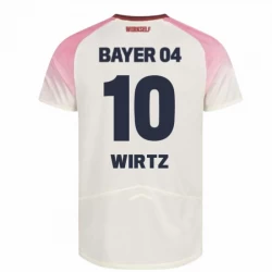 Bayer 04 Leverkusen Fußballtrikot 2025-26 Florian Wirtz #10 Auswärtstrikot Herren