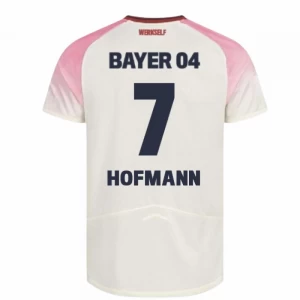 Bayer 04 Leverkusen Fußballtrikot 2025-26 Hofmann #7 Auswärtstrikot Herren