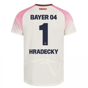 Bayer 04 Leverkusen Fußballtrikot 2025-26 Hradecky #1 Auswärtstrikot Herren