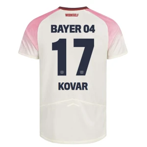 Bayer 04 Leverkusen Fußballtrikot 2025-26 Kovar #17 Auswärtstrikot Herren