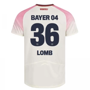 Bayer 04 Leverkusen Fußballtrikot 2025-26 Lomb #36 Auswärtstrikot Herren