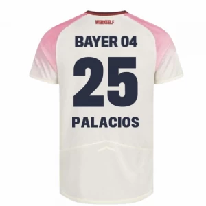 Bayer 04 Leverkusen Fußballtrikot 2025-26 Palacios #25 Auswärtstrikot Herren