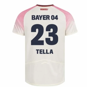Bayer 04 Leverkusen Fußballtrikot 2025-26 Tella #23 Auswärtstrikot Herren