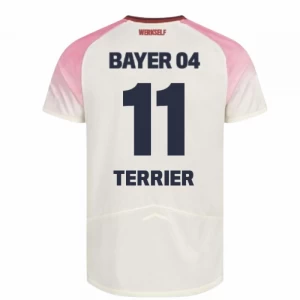 Bayer 04 Leverkusen Fußballtrikot 2025-26 Terrier #11 Auswärtstrikot Herren