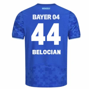 Bayer 04 Leverkusen Fußballtrikot Belocian #44 2025-26 Ausweichtrikot Herren