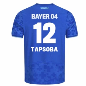 Bayer 04 Leverkusen Fußballtrikot Tapsoba #12 2025-26 Ausweichtrikot Herren