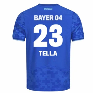 Bayer 04 Leverkusen Fußballtrikot Tella #23 2025-26 Ausweichtrikot Herren