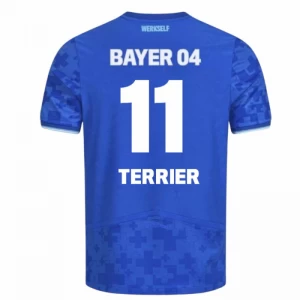 Bayer 04 Leverkusen Fußballtrikot Terrier #11 2025-26 Ausweichtrikot Herren